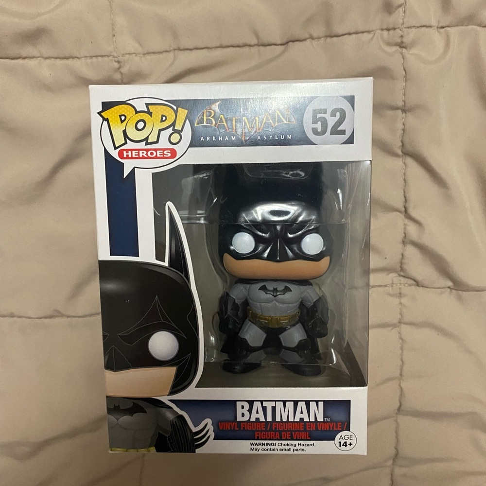 Funko Pop! Heroes Batman #52 - Gray & Black Collectible Arkham Asylum